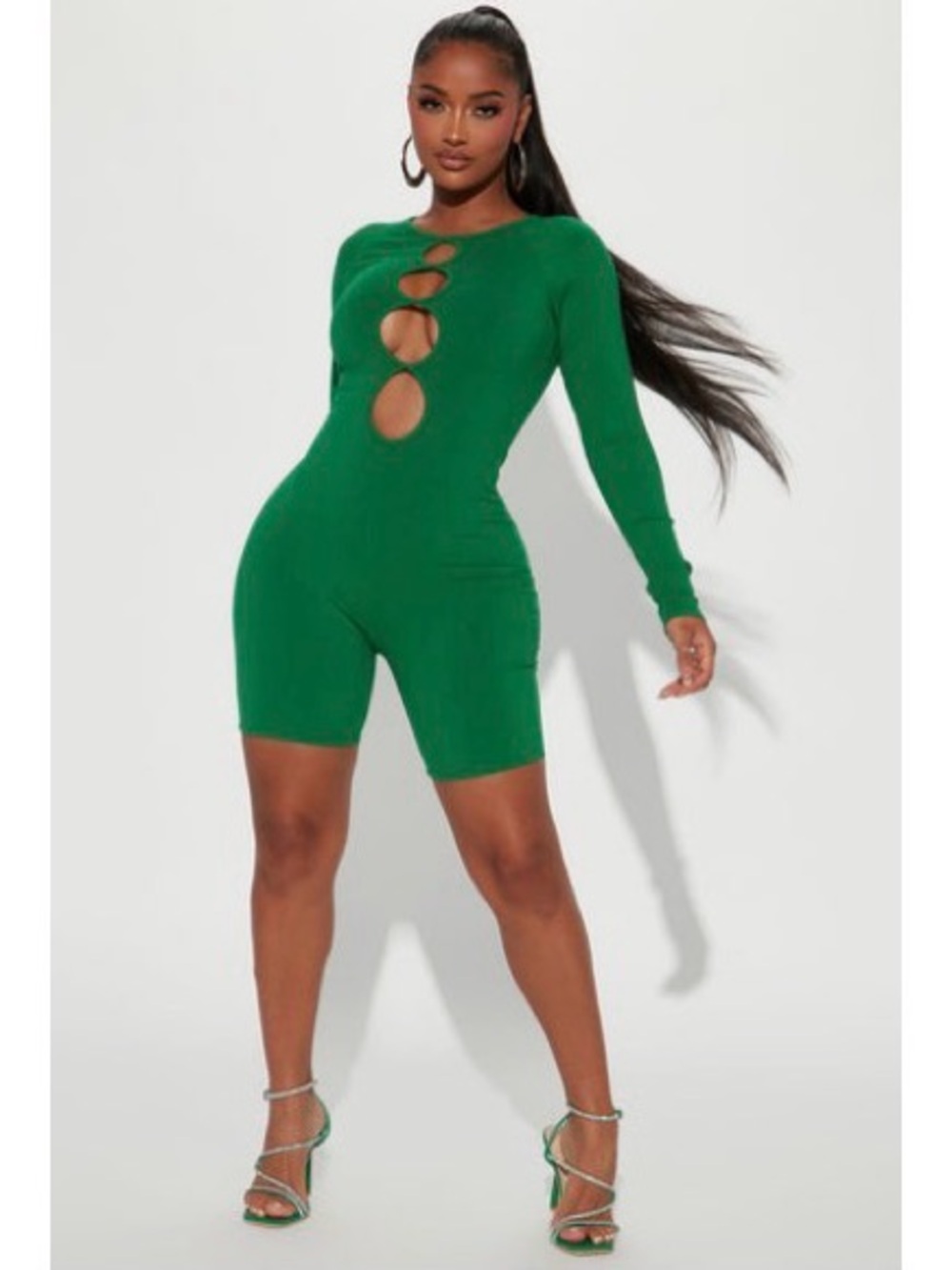 Jordyn Snatched Ribbed Romper